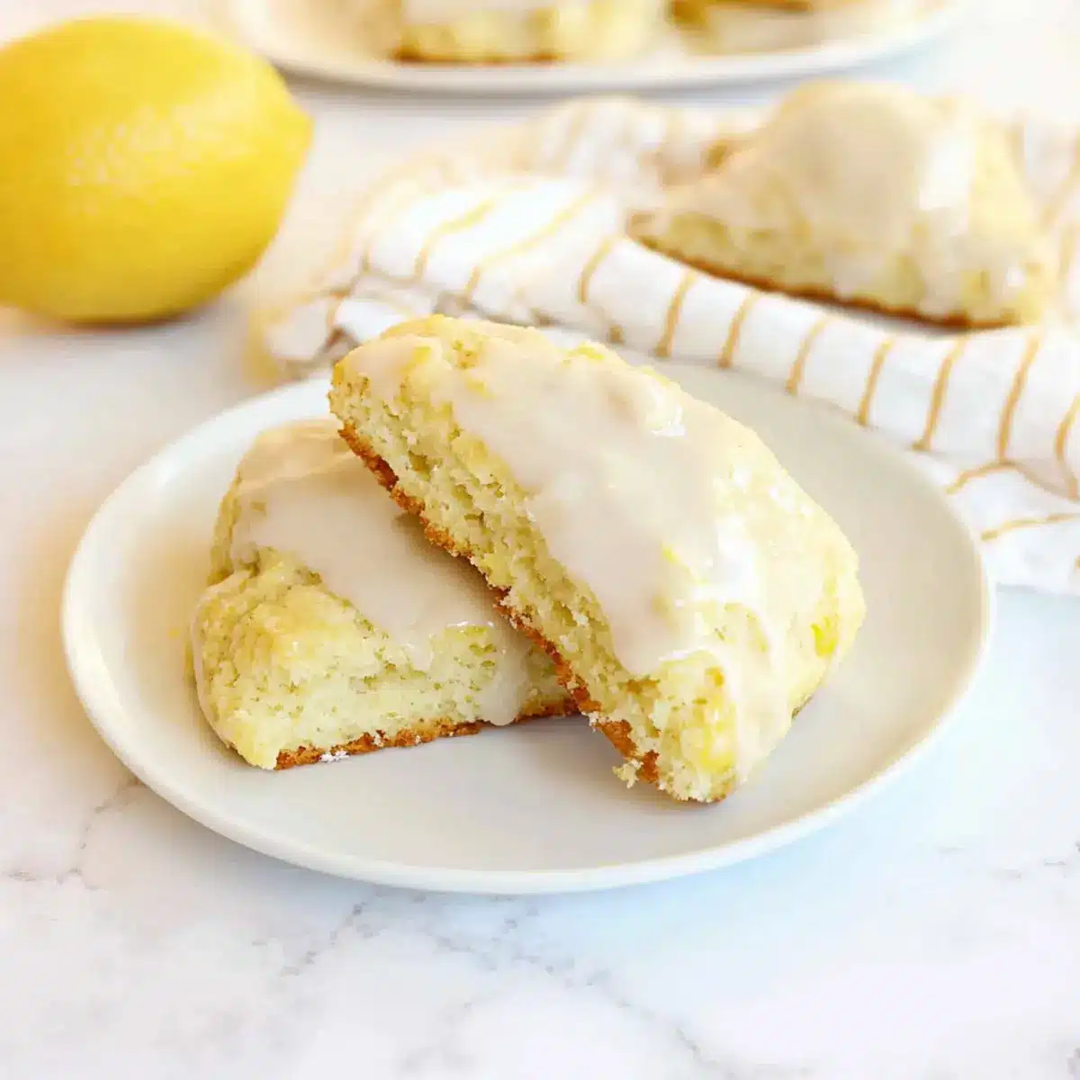 Lemon scones